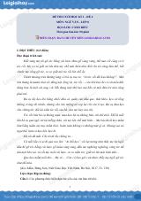 Đề thi học kì 1 Văn 8 Cánh diều - Đề số 4
